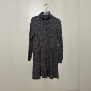 MAX STUDIO | Flowy Turtleneck Dress